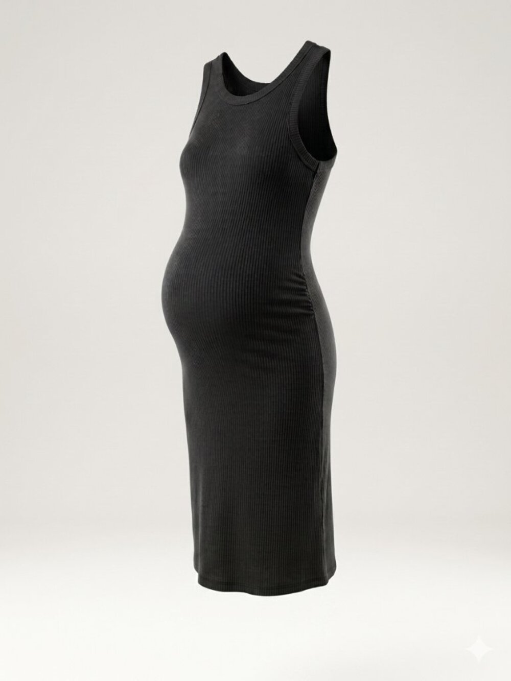 Ava & Viv Black Maternity Sleeveless Dress X